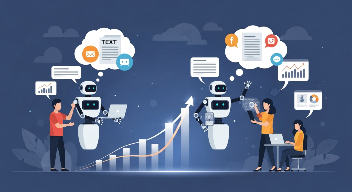 L'IA Redéfinit la Création de Contenu Marketing : Tendances et Impacts Futurs